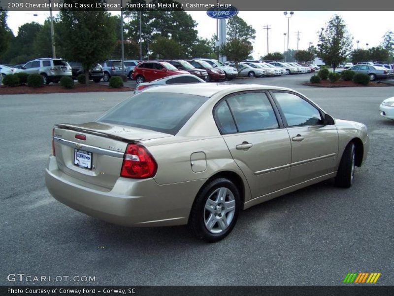 Sandstone Metallic / Cashmere Beige 2008 Chevrolet Malibu Classic LS Sedan