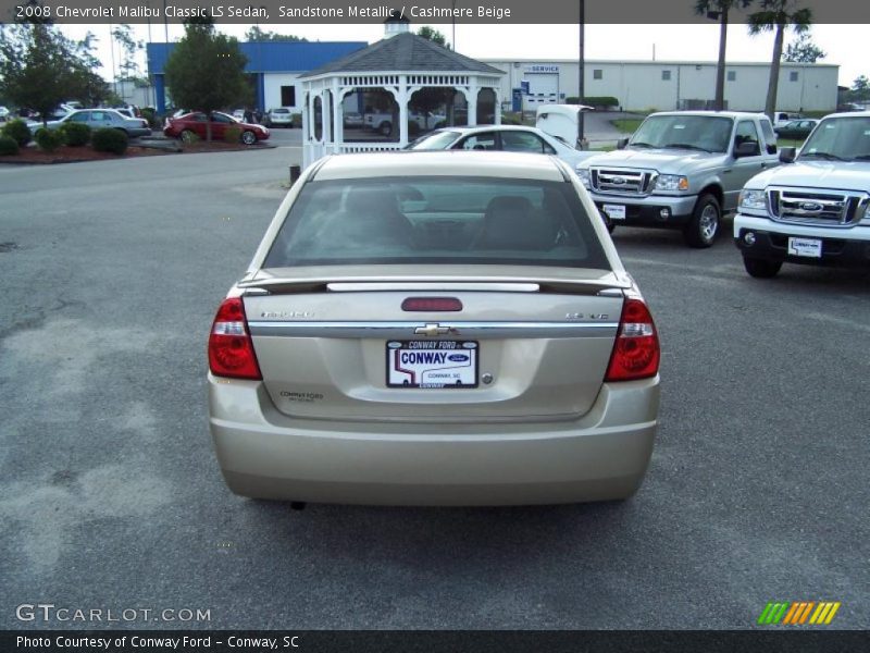 Sandstone Metallic / Cashmere Beige 2008 Chevrolet Malibu Classic LS Sedan
