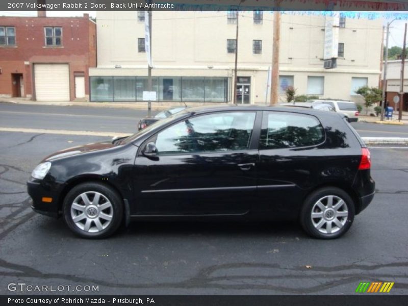 Black Uni / Anthracite 2007 Volkswagen Rabbit 2 Door