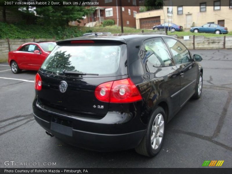 Black Uni / Anthracite 2007 Volkswagen Rabbit 2 Door