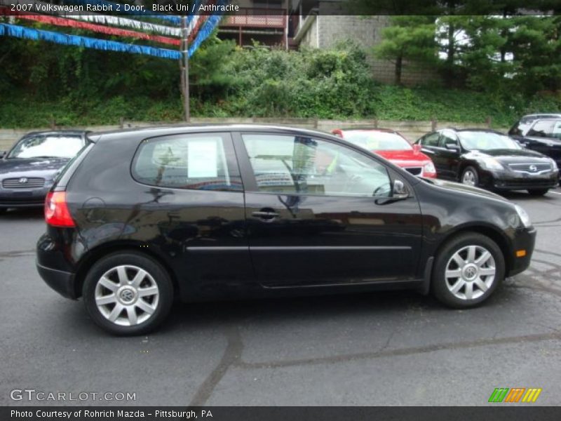 Black Uni / Anthracite 2007 Volkswagen Rabbit 2 Door
