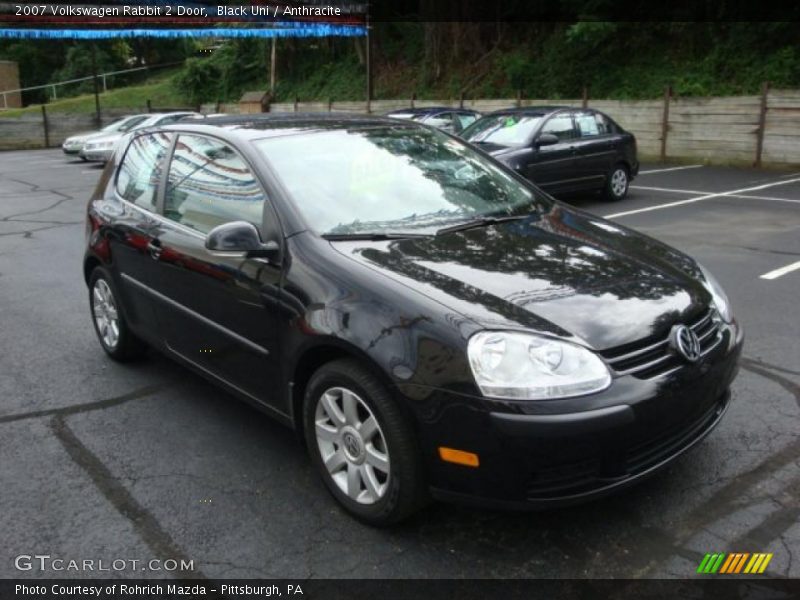 Black Uni / Anthracite 2007 Volkswagen Rabbit 2 Door