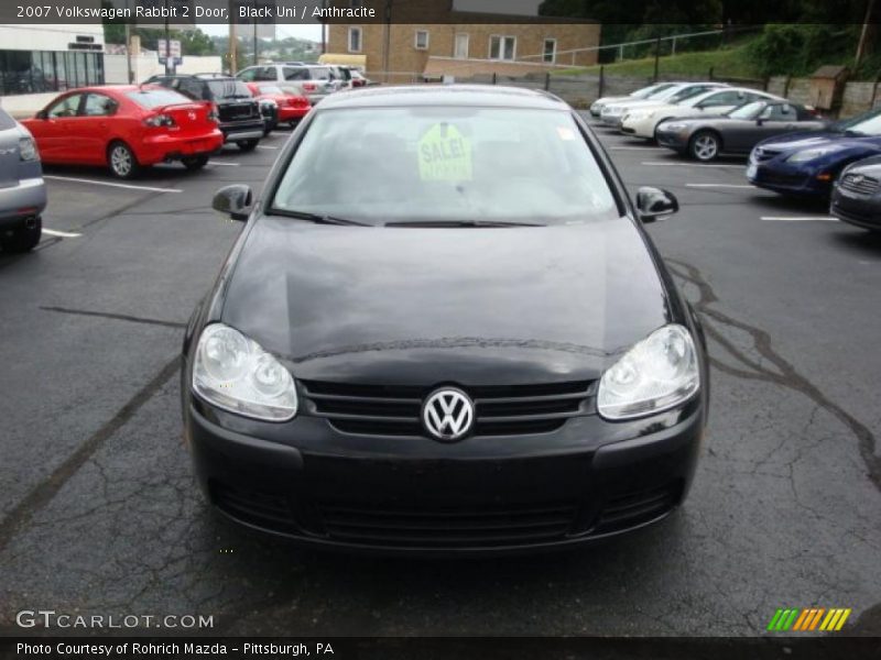 Black Uni / Anthracite 2007 Volkswagen Rabbit 2 Door