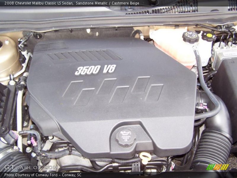 Sandstone Metallic / Cashmere Beige 2008 Chevrolet Malibu Classic LS Sedan