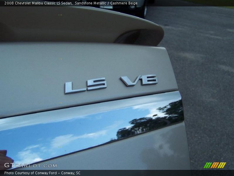 Sandstone Metallic / Cashmere Beige 2008 Chevrolet Malibu Classic LS Sedan