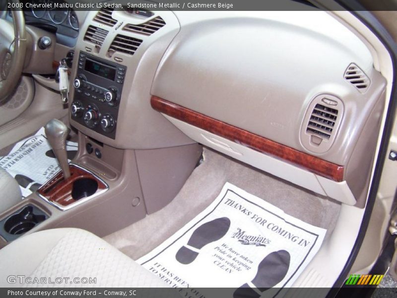 Sandstone Metallic / Cashmere Beige 2008 Chevrolet Malibu Classic LS Sedan