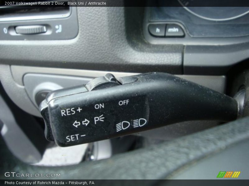 Black Uni / Anthracite 2007 Volkswagen Rabbit 2 Door