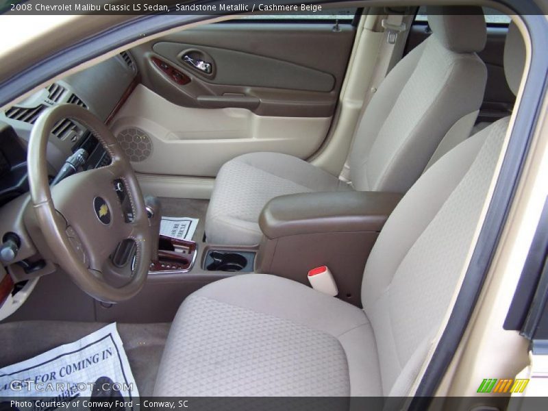 Sandstone Metallic / Cashmere Beige 2008 Chevrolet Malibu Classic LS Sedan