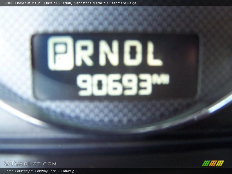 Sandstone Metallic / Cashmere Beige 2008 Chevrolet Malibu Classic LS Sedan