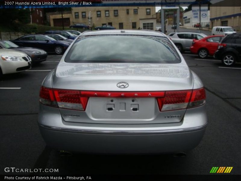 Bright Silver / Black 2007 Hyundai Azera Limited