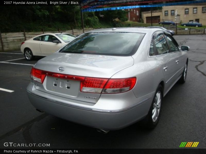 Bright Silver / Black 2007 Hyundai Azera Limited