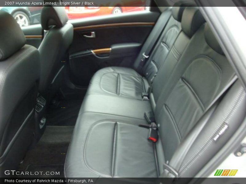 Bright Silver / Black 2007 Hyundai Azera Limited