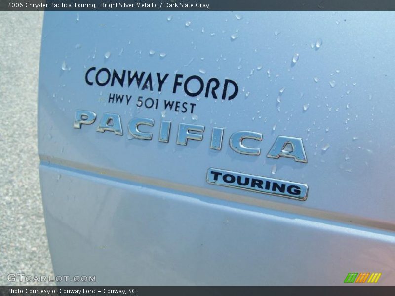 Bright Silver Metallic / Dark Slate Gray 2006 Chrysler Pacifica Touring
