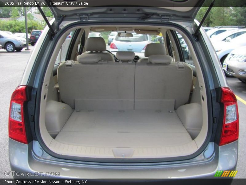 Titanium Gray / Beige 2009 Kia Rondo LX V6