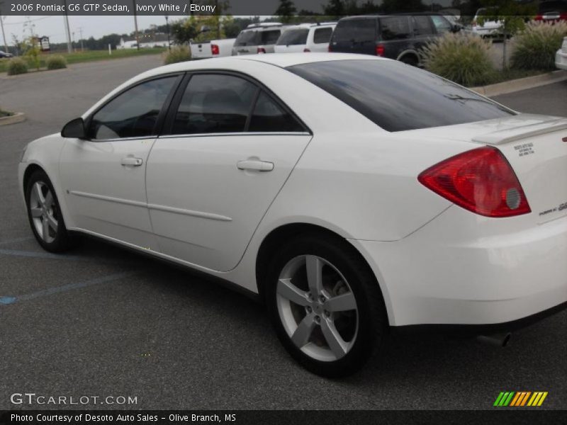 Ivory White / Ebony 2006 Pontiac G6 GTP Sedan