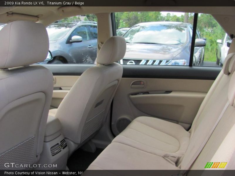 Titanium Gray / Beige 2009 Kia Rondo LX V6