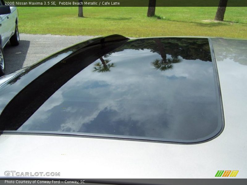 Pebble Beach Metallic / Cafe Latte 2008 Nissan Maxima 3.5 SE