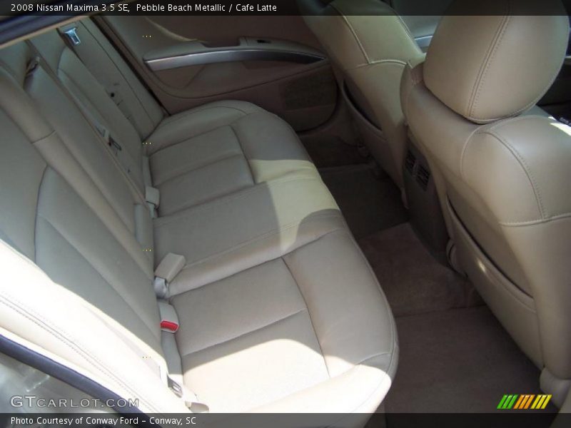 Pebble Beach Metallic / Cafe Latte 2008 Nissan Maxima 3.5 SE