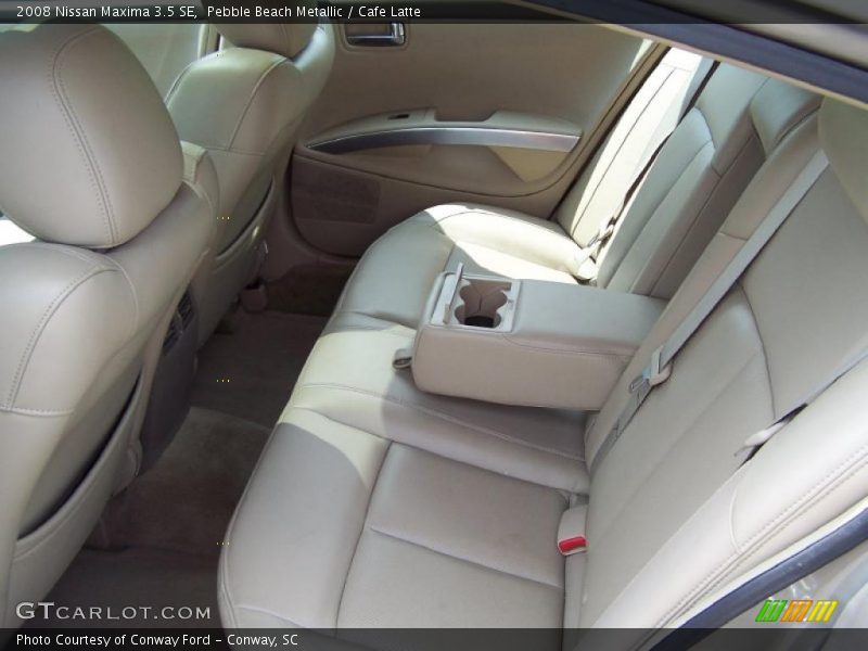 Pebble Beach Metallic / Cafe Latte 2008 Nissan Maxima 3.5 SE