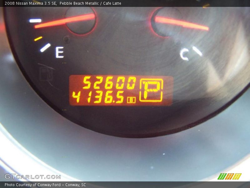 Pebble Beach Metallic / Cafe Latte 2008 Nissan Maxima 3.5 SE