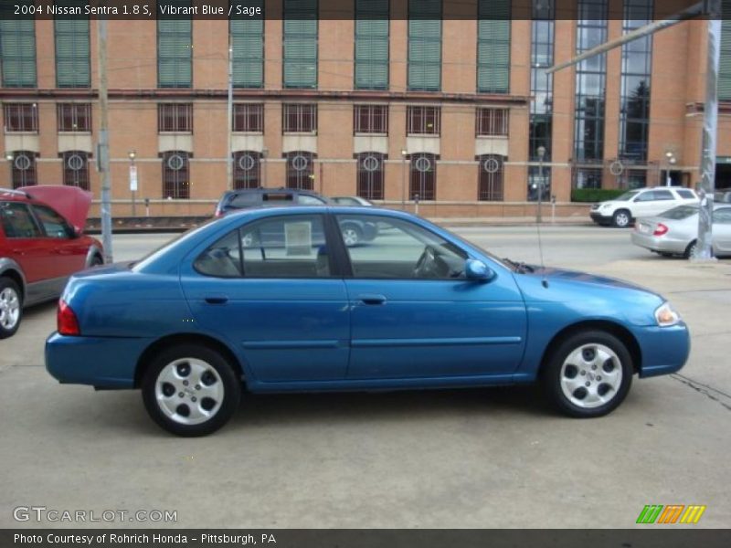 Vibrant Blue / Sage 2004 Nissan Sentra 1.8 S