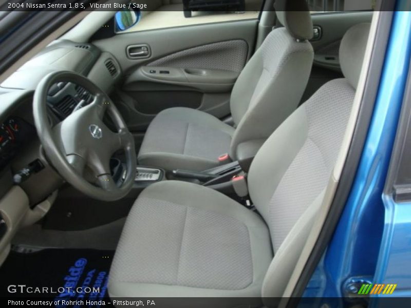 Vibrant Blue / Sage 2004 Nissan Sentra 1.8 S