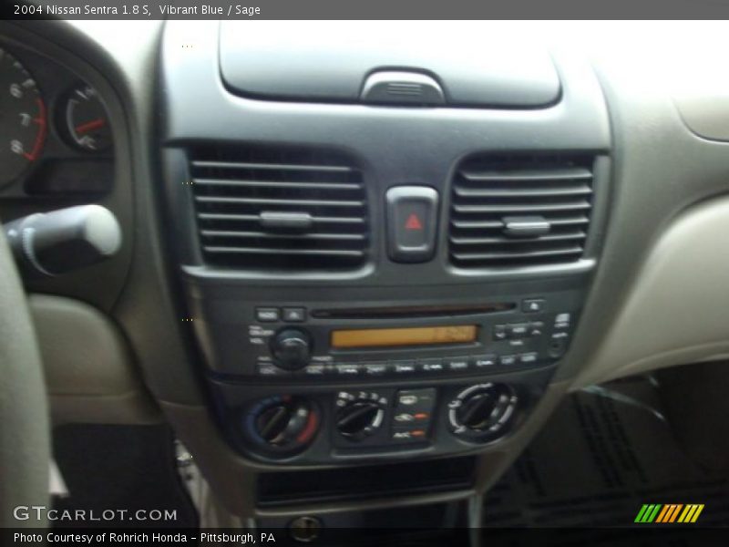 Vibrant Blue / Sage 2004 Nissan Sentra 1.8 S