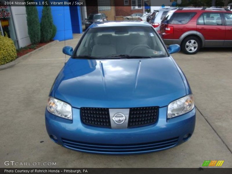 Vibrant Blue / Sage 2004 Nissan Sentra 1.8 S