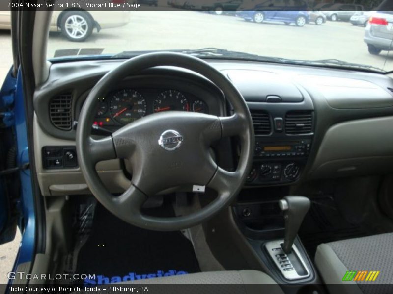 Vibrant Blue / Sage 2004 Nissan Sentra 1.8 S