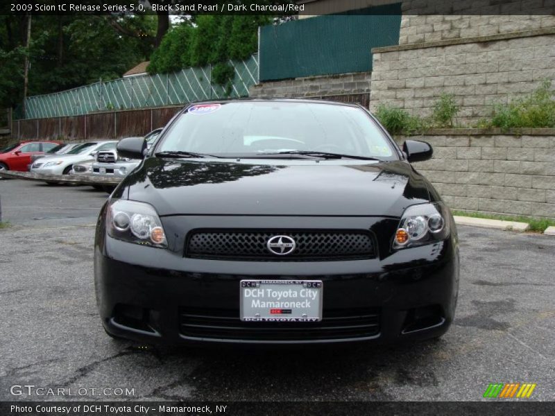 Black Sand Pearl / Dark Charcoal/Red 2009 Scion tC Release Series 5.0