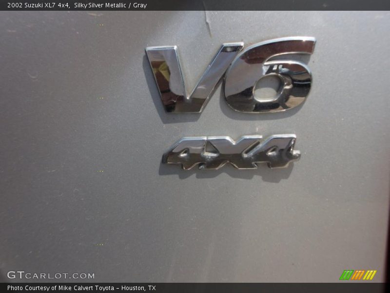 Silky Silver Metallic / Gray 2002 Suzuki XL7 4x4