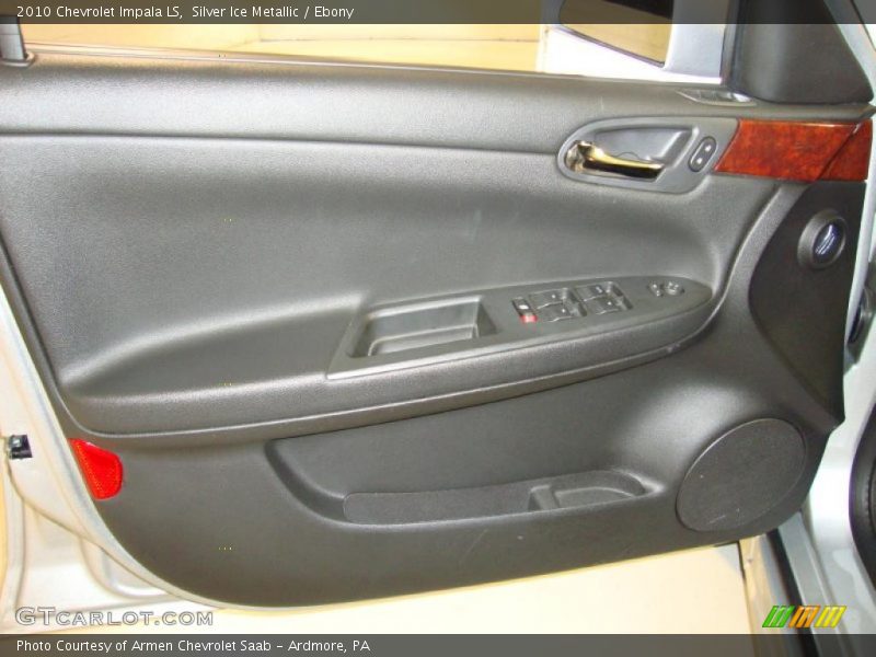 Silver Ice Metallic / Ebony 2010 Chevrolet Impala LS