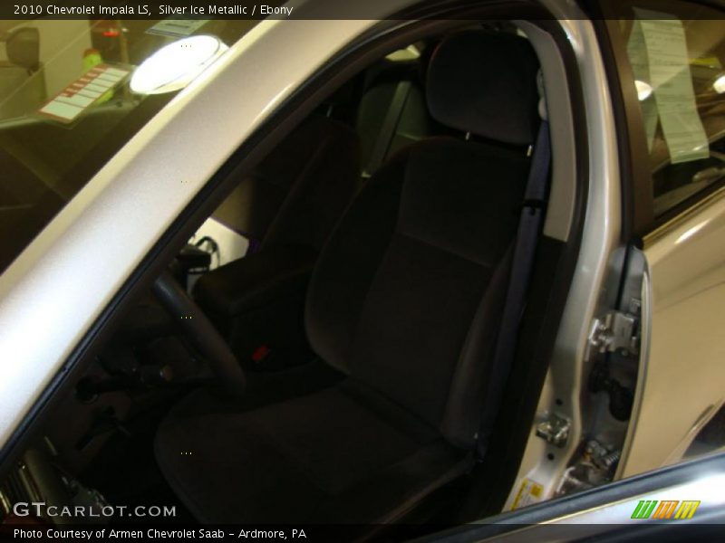 Silver Ice Metallic / Ebony 2010 Chevrolet Impala LS