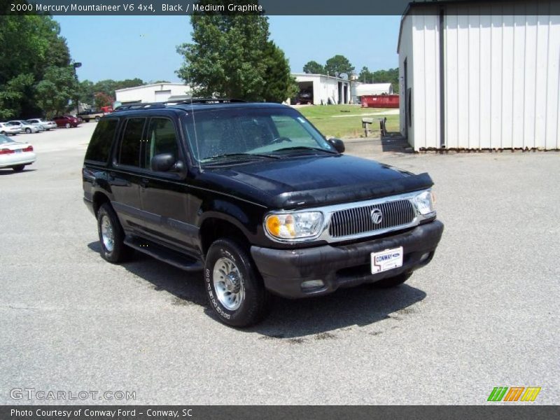 Black / Medium Graphite 2000 Mercury Mountaineer V6 4x4