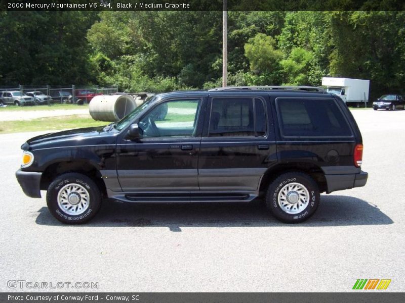 Black / Medium Graphite 2000 Mercury Mountaineer V6 4x4