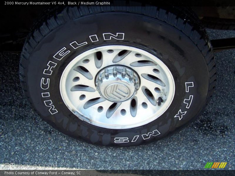 Black / Medium Graphite 2000 Mercury Mountaineer V6 4x4