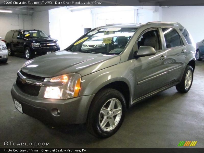 Dark Silver Metallic / Light Gray 2006 Chevrolet Equinox LT AWD