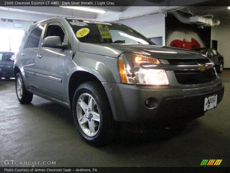 Dark Silver Metallic / Light Gray 2006 Chevrolet Equinox LT AWD