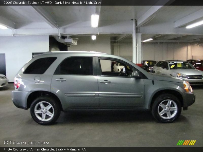Dark Silver Metallic / Light Gray 2006 Chevrolet Equinox LT AWD