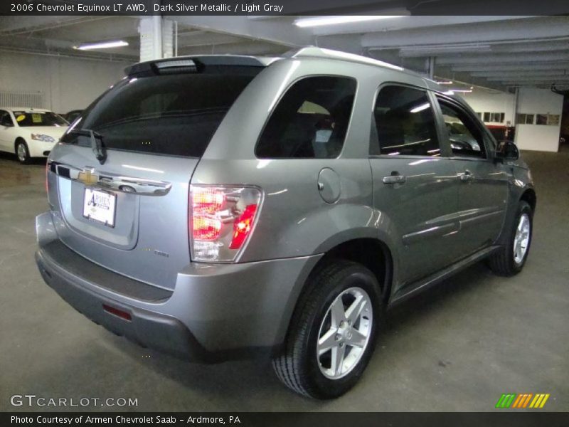 Dark Silver Metallic / Light Gray 2006 Chevrolet Equinox LT AWD