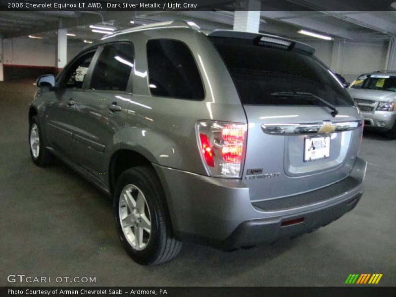 Dark Silver Metallic / Light Gray 2006 Chevrolet Equinox LT AWD