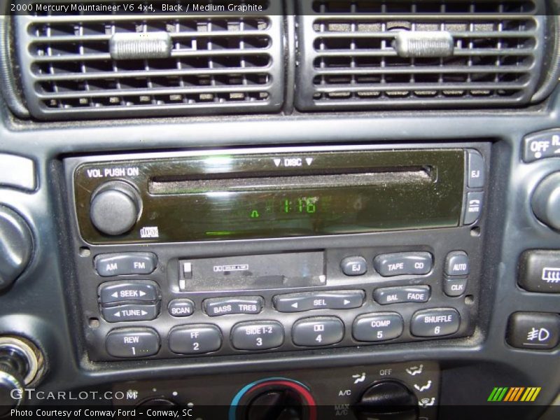 Black / Medium Graphite 2000 Mercury Mountaineer V6 4x4