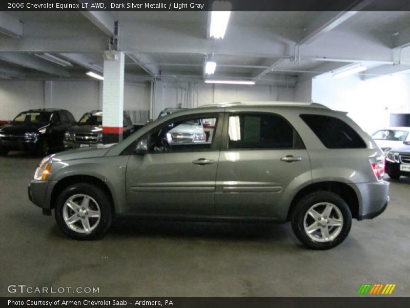 Dark Silver Metallic / Light Gray 2006 Chevrolet Equinox LT AWD