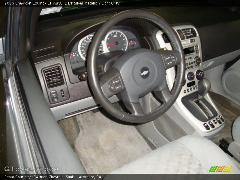 Dark Silver Metallic / Light Gray 2006 Chevrolet Equinox LT AWD