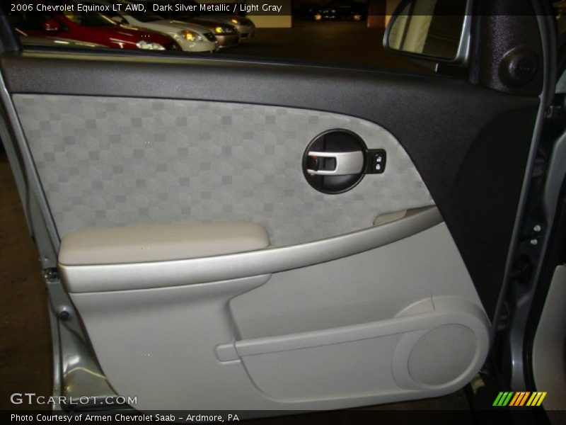 Dark Silver Metallic / Light Gray 2006 Chevrolet Equinox LT AWD