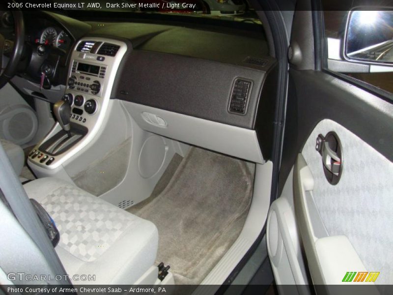 Dark Silver Metallic / Light Gray 2006 Chevrolet Equinox LT AWD