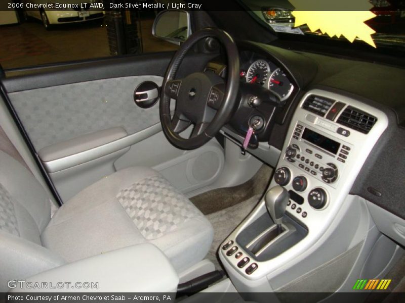 Dark Silver Metallic / Light Gray 2006 Chevrolet Equinox LT AWD