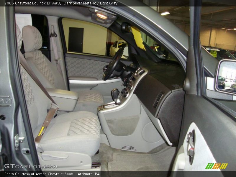 Dark Silver Metallic / Light Gray 2006 Chevrolet Equinox LT AWD