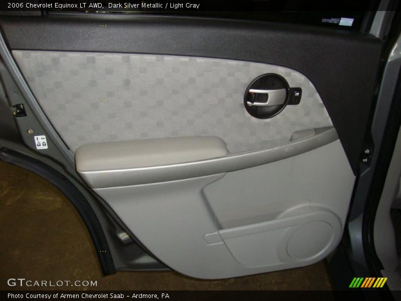 Dark Silver Metallic / Light Gray 2006 Chevrolet Equinox LT AWD