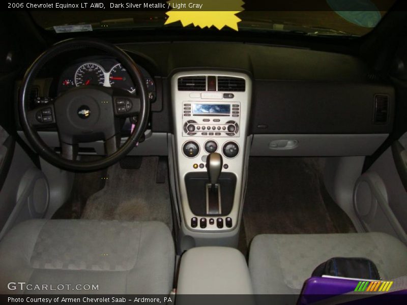 Dark Silver Metallic / Light Gray 2006 Chevrolet Equinox LT AWD